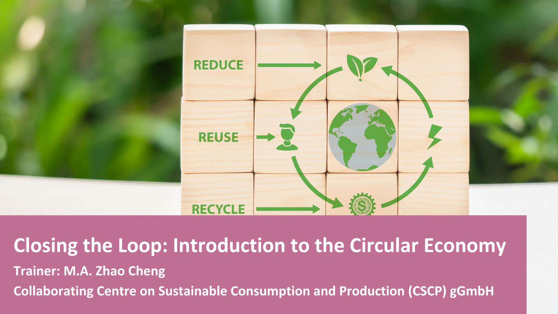 Closing the Loop: An Introduction to the Circular Economy