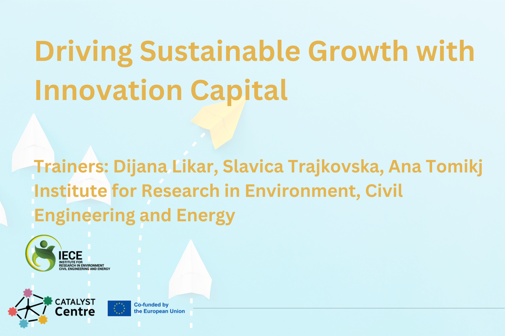 Driving Sustainable Growth with Innovation Capital