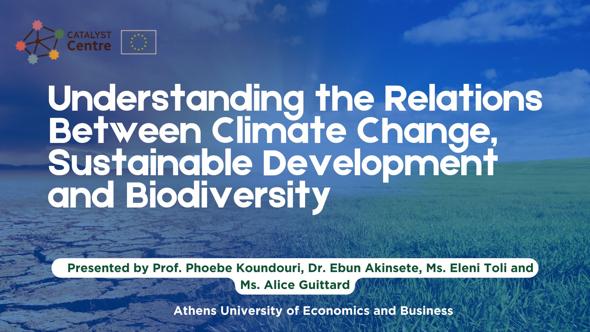 Understanding the Relations Between Climate Change, Sustainable Development and Biodiversity