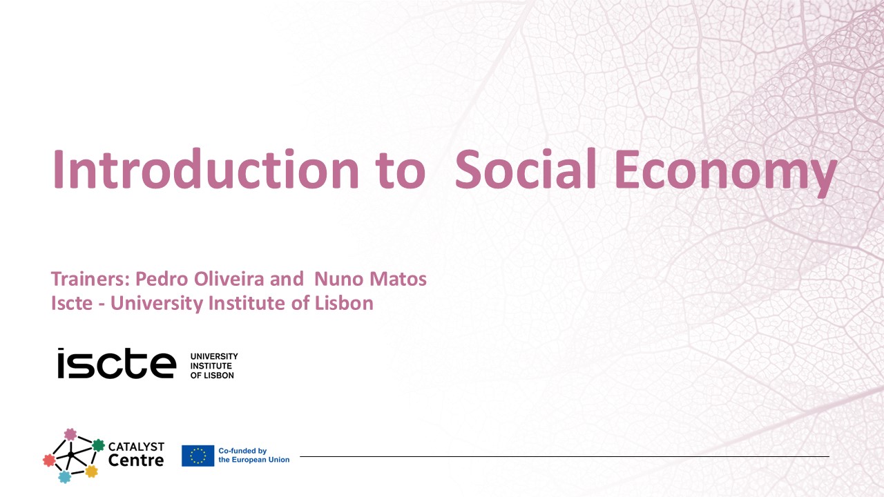 Introduction to Social Economy